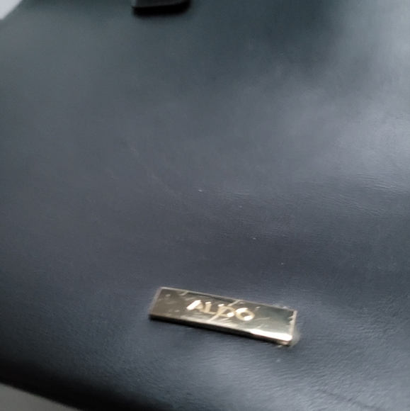 Aldo Womens Black Handbag With Shoulder Strap - Picture 10 of 15